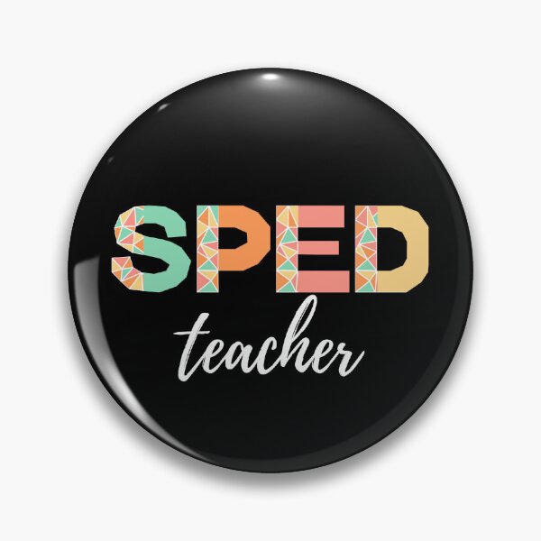Item preview, SPED teacher (white text)- special education teacher - special ed teacher designed and sold by CaitU.