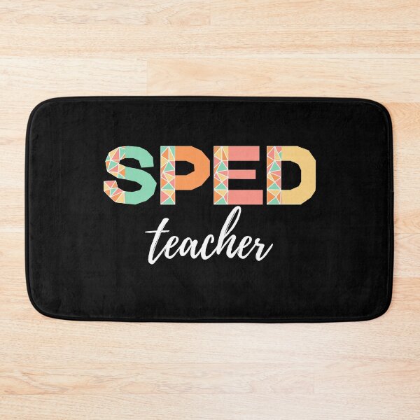 Item preview, SPED teacher (white text)- special education teacher - special ed teacher designed and sold by CaitU.