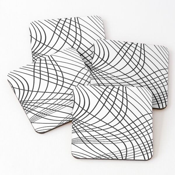 Item preview, Abstract pattern - black and white. designed and sold by K.S ART.