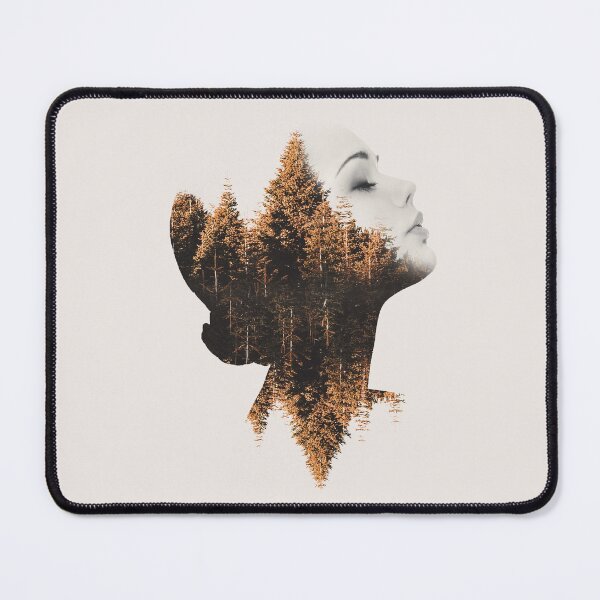 Item preview, Woman Double Exposure Artwork designed and sold by MDRNHOME.