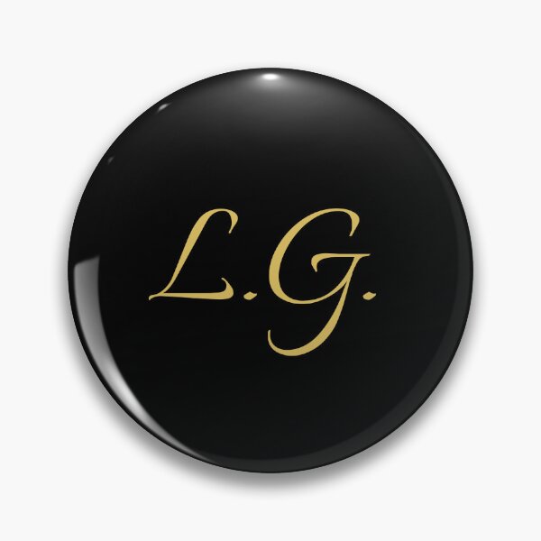 Item preview, LG Initials | Gold Lettering | Personalised Gifts designed and sold by Avo And Sriracha.