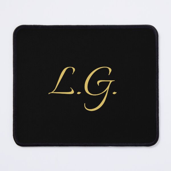 Item preview, LG Initials | Gold Lettering | Personalised Gifts designed and sold by Avo And Sriracha.