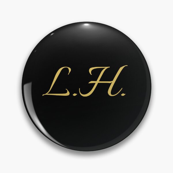 Item preview, LH Initials | Gold Lettering | Personalised Gifts designed and sold by Avo And Sriracha.