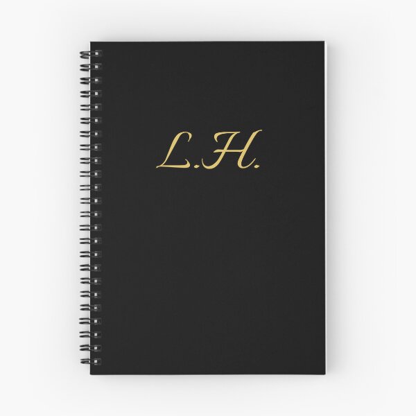 Item preview, LH Initials | Gold Lettering | Personalised Gifts designed and sold by Avo And Sriracha.