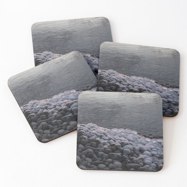 Item preview, Elemental Textures - Ice Jeweled Pebbles on a Beach designed and sold by Georgia Mizuleva.