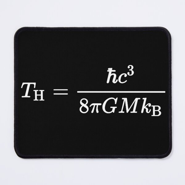 Item preview, Hawking radiation temperature, thermodynamics and physics designed and sold by NoetherSym.