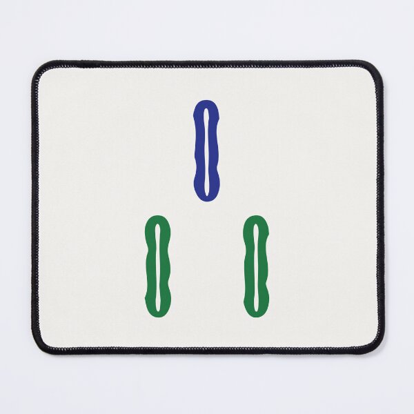 Item preview, Three Bamboo Stick String San Tiao 索 Tile. It's Mahjong Time! designed and sold by teeworthy.