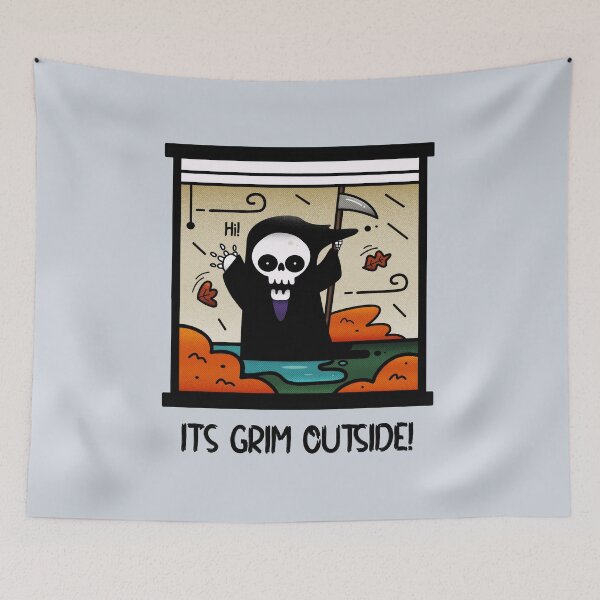 Item preview, It's Grim Outside! designed and sold by geekylilmonkey.