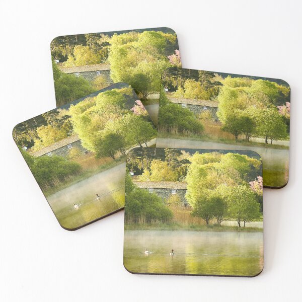 Item preview, Misty Spring Dawn Dawn on Derwentwater designed and sold by Simon Baylis.