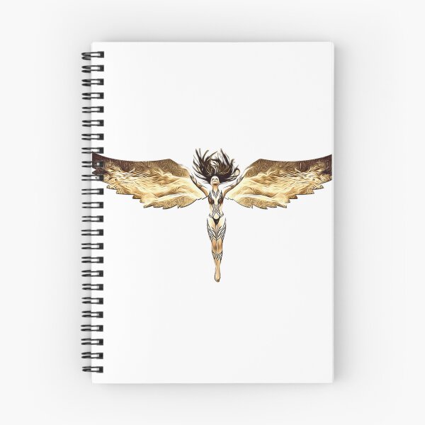 Item preview, Anjo dourado designed and sold by AmDotArt.