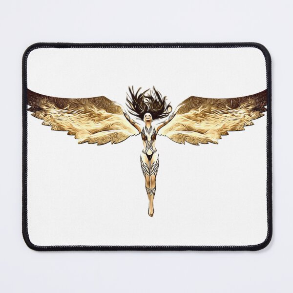 Item preview, Anjo dourado designed and sold by AmDotArt.