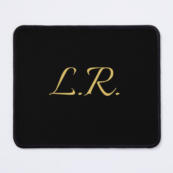 Item preview, LR Initials | Gold Lettering | Personalised Gifts designed and sold by Avo And Sriracha.