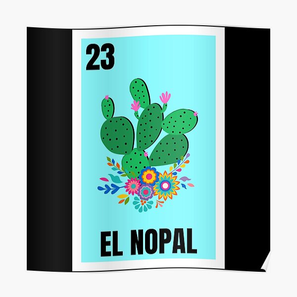 Pósters: El Nopal | Redbubble