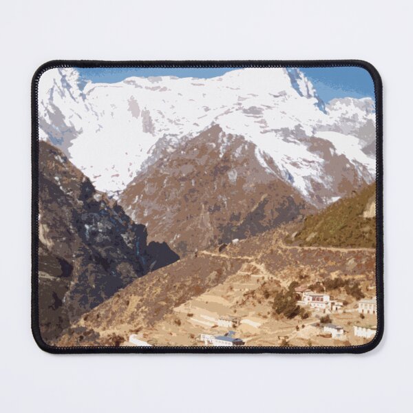 Item preview, Namche Bazaar and mountain view, Nepal designed and sold by Imladris01.