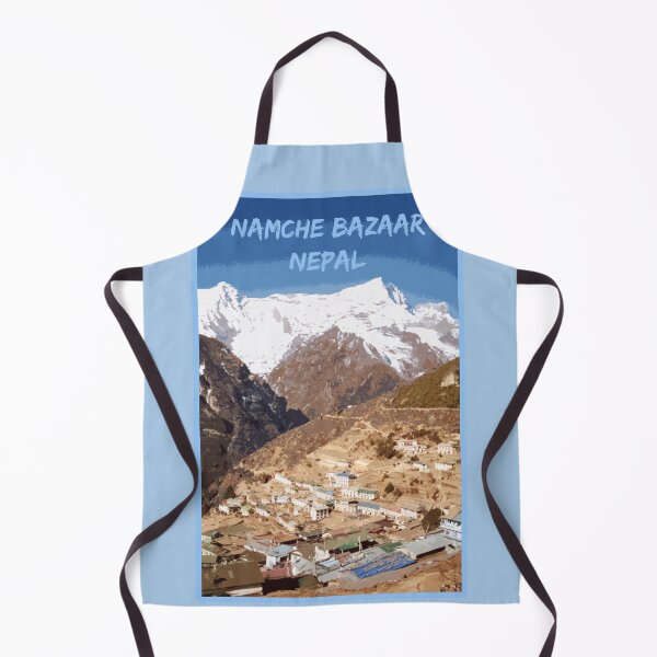 Item preview, Namche Bazaar and mountain view, Nepal designed and sold by Imladris01.