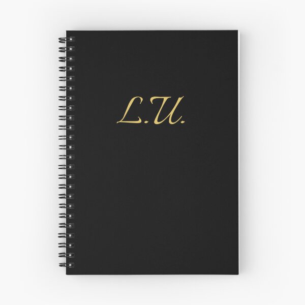 Item preview, LU Initials | Gold Lettering | Personalised Gifts designed and sold by Avo And Sriracha.