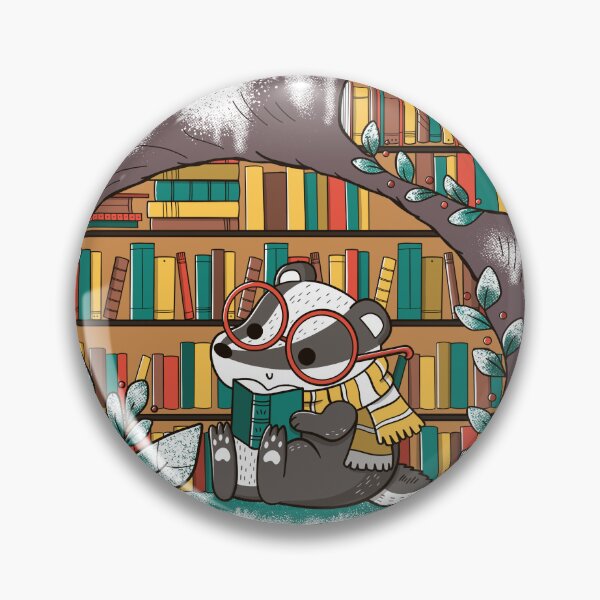 Item preview, Badger Cozy Library designed and sold by TaylorRoss1.