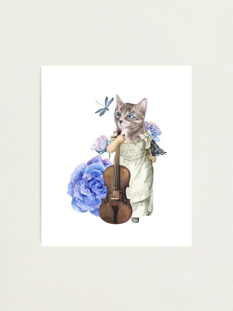 Cat PFP Photographic Print for Sale by Ketrinartistka