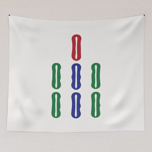 Item preview, Seven Bamboo Stick String Qi Tiao 索 Tile. It's Mahjong Time! designed and sold by teeworthy.