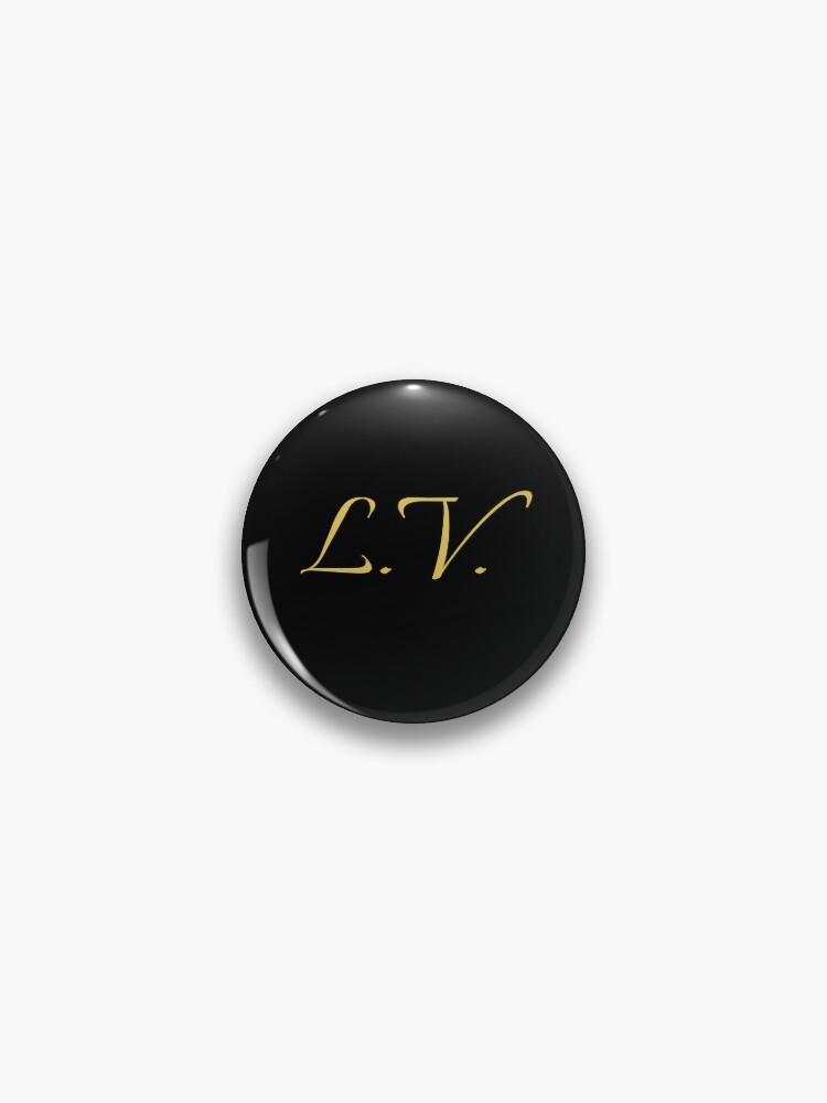 LOUIS VUITTON LV Initial Pin Gold 566492