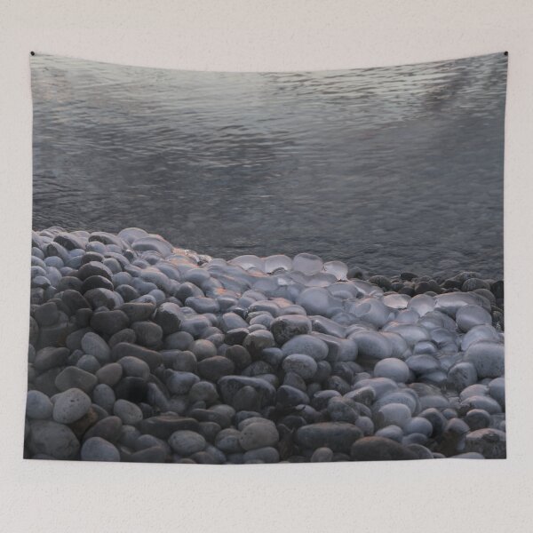 Item preview, Elemental Textures - Ice Jeweled Pebbles on a Beach designed and sold by Georgia Mizuleva.