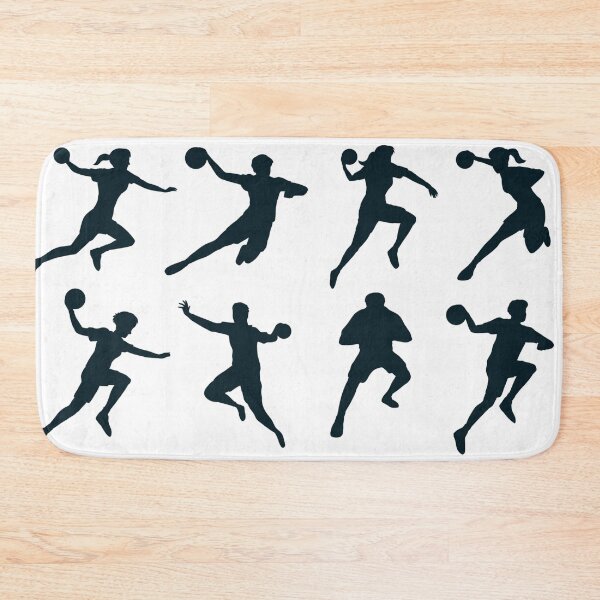 Item preview, Handball player silhouette designed and sold by DerSenat.