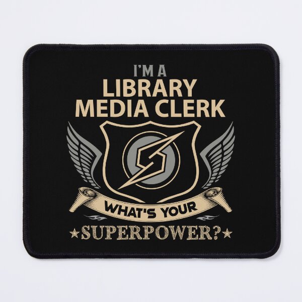 Item preview, Library Media Clerk T Shirt - What Is Your Superpower Job Gift Item Tee designed and sold by tamburroallena.