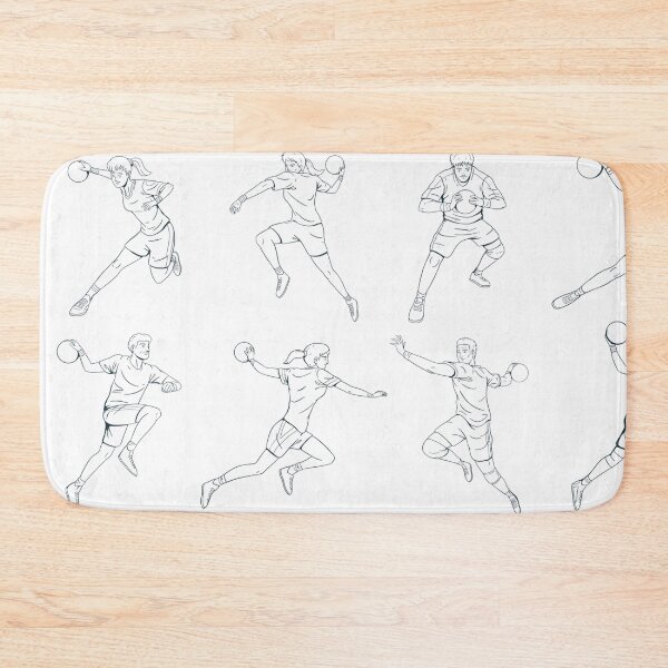 Item preview, Handball, handball player designed and sold by DerSenat.