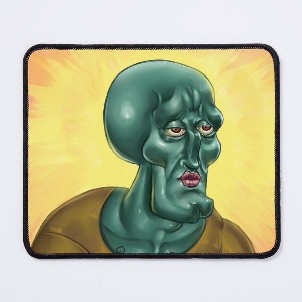 Item preview, Handsome Squidward designed and sold by Ezsketches.