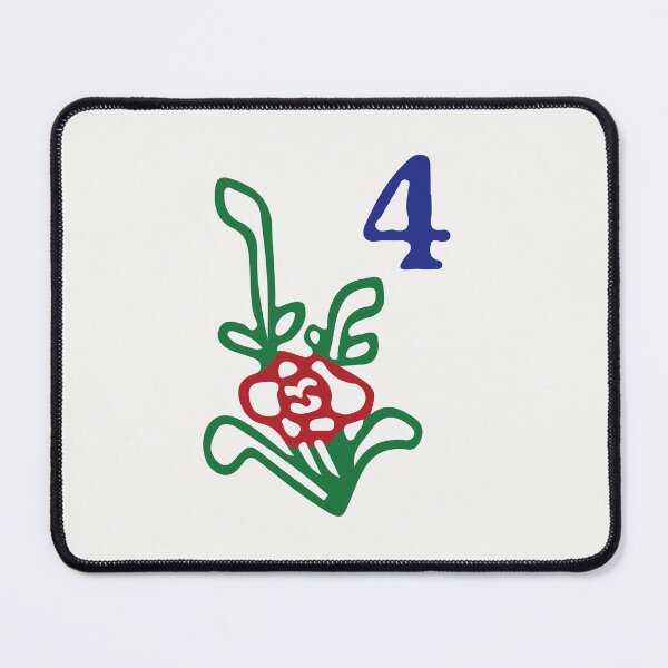 Item preview, Season Flower Dong 4 Winter 竹 Tile. It's Mahjong Time! designed and sold by teeworthy.