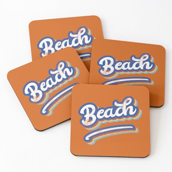 Item preview, Beach, Distressed Text, Retro, Surf designed and sold by Coralgb.