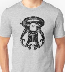Camiseta unisex Black Space Monkeyz Graphic