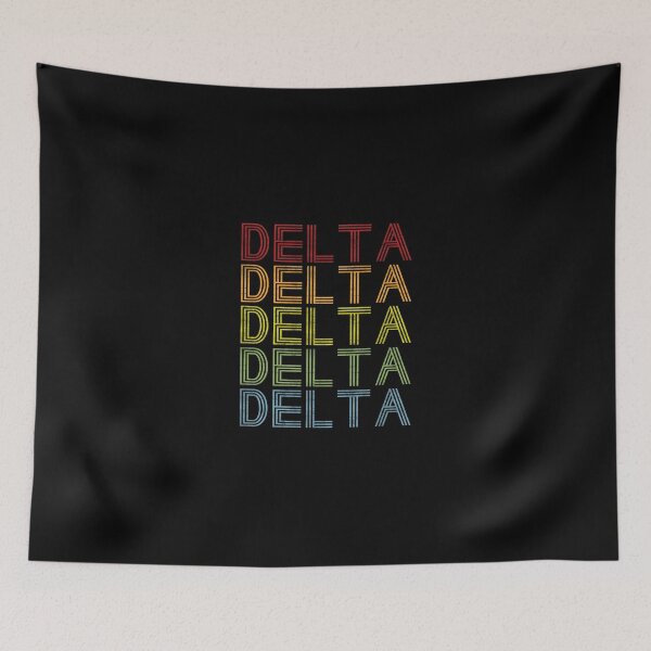Item preview, Delta Name T Shirt - Delta Vintage Retro Delta Name Gift Item Tee designed and sold by chezeva.