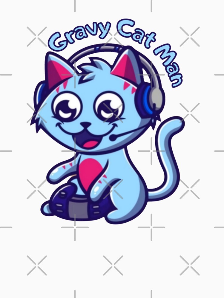 "Gravycatman, gravy cat man gamer Character" Tshirt for Sale by