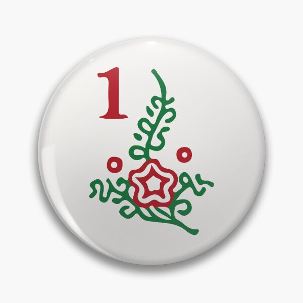 Item preview, Season Flower Hua 1 Plum 梅 Tile. It's Mahjong Time! designed and sold by teeworthy.