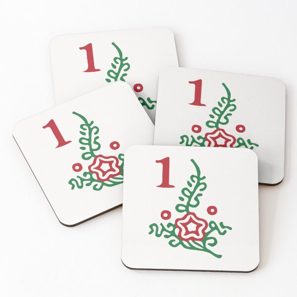 Item preview, Season Flower Hua 1 Plum 梅 Tile. It's Mahjong Time! designed and sold by teeworthy.