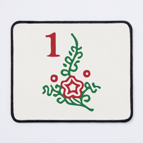 Item preview, Season Flower Hua 1 Plum 梅 Tile. It's Mahjong Time! designed and sold by teeworthy.