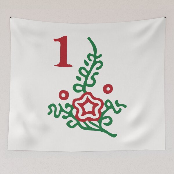 Item preview, Season Flower Hua 1 Plum 梅 Tile. It's Mahjong Time! designed and sold by teeworthy.