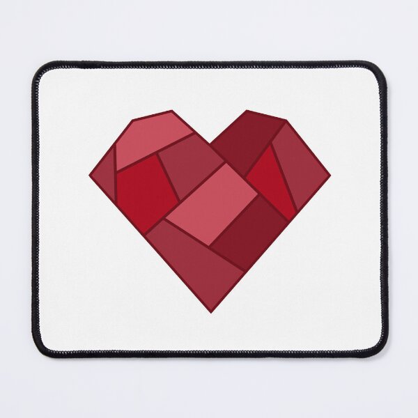 Item preview, geometric love heart designed and sold by Rondarlen.