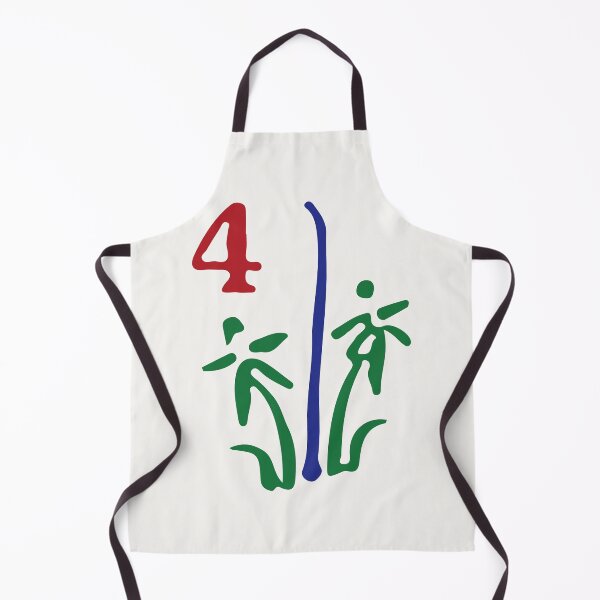 Item preview, Season Flower Hua 4 Bamboo 竹 Tile. It's Mahjong Time! designed and sold by teeworthy.