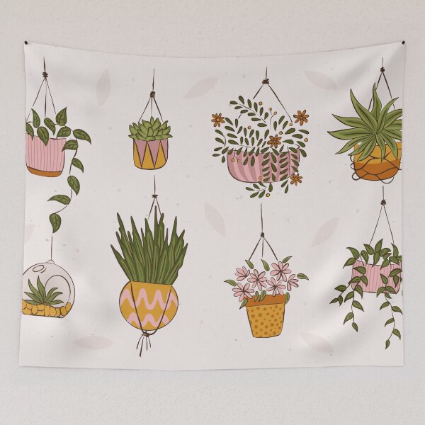 Item preview, Potted plants, hanging plants designed and sold by DerSenat.