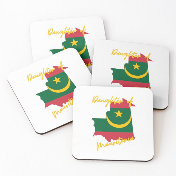 Item preview, Daughter of Mauritania Map Flag designed and sold by NovawayDirect.