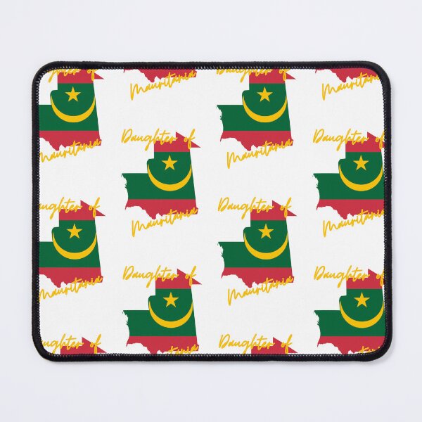 Item preview, Daughter of Mauritania Map Flag designed and sold by NovawayDirect.