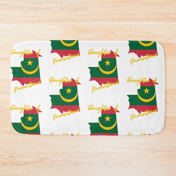 Item preview, Daughter of Mauritania Map Flag designed and sold by NovawayDirect.