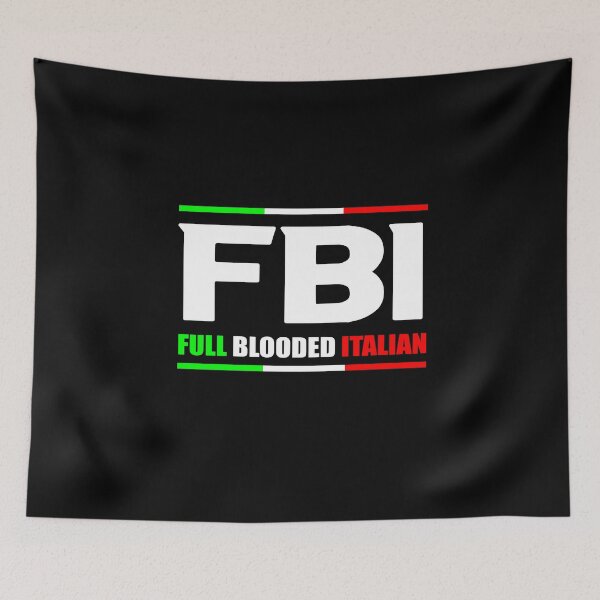 Item preview, FBI Full Blooded Italian Italy Heritage Pride America designed and sold by BM Store.