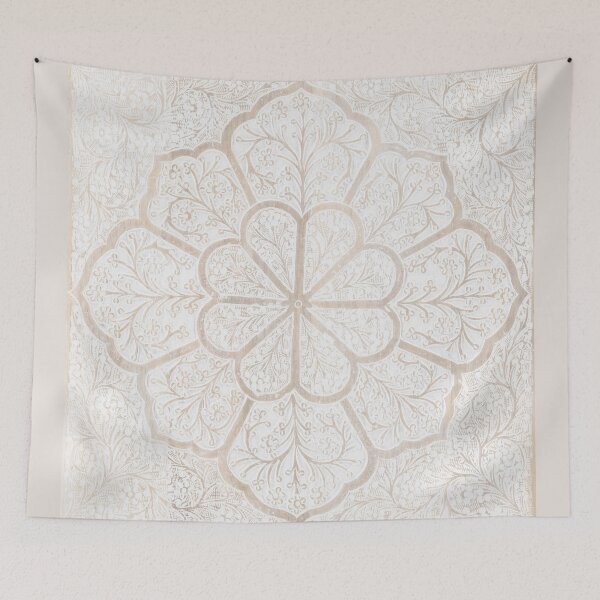 Item preview, Carved Wooden Mandalas Flower Petal Geometric Design Art designed and sold by IZiets.