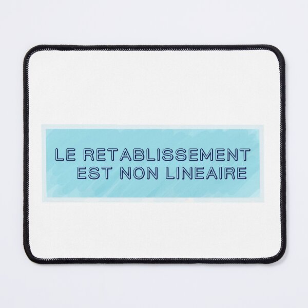 Item preview, Recovery is non-linear (blue) designed and sold by MentaLee.