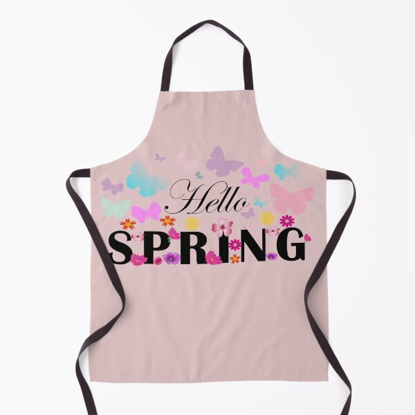 Item preview, Hello Spring flowers butterflies season designed and sold by Lily Art.