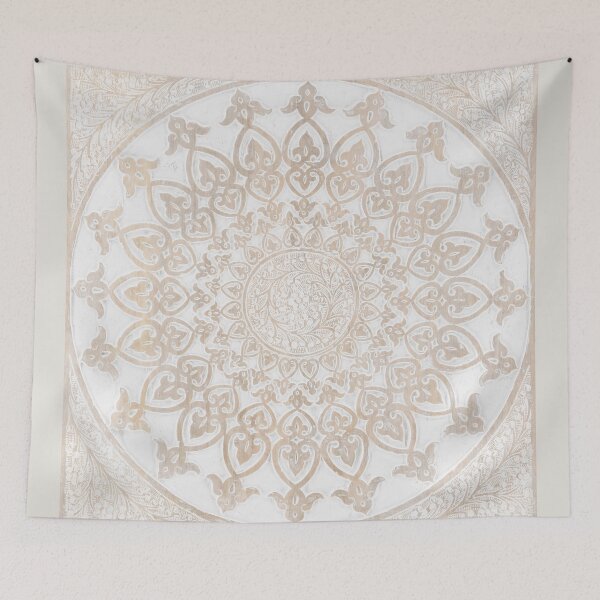 Item preview, Carved Wooden Mandala Flower Geometric Design Art designed and sold by IZiets.