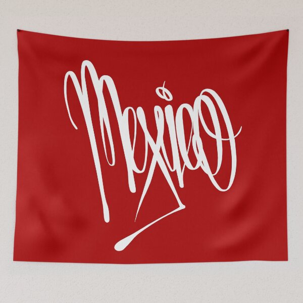 Item preview, Mexico - Deep Red  designed and sold by CartoCreative.